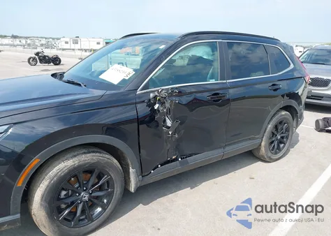 2023 Honda Cr-V Hybrid Sport из США, поврежденный, VIN 2HKRS6H55PH815408